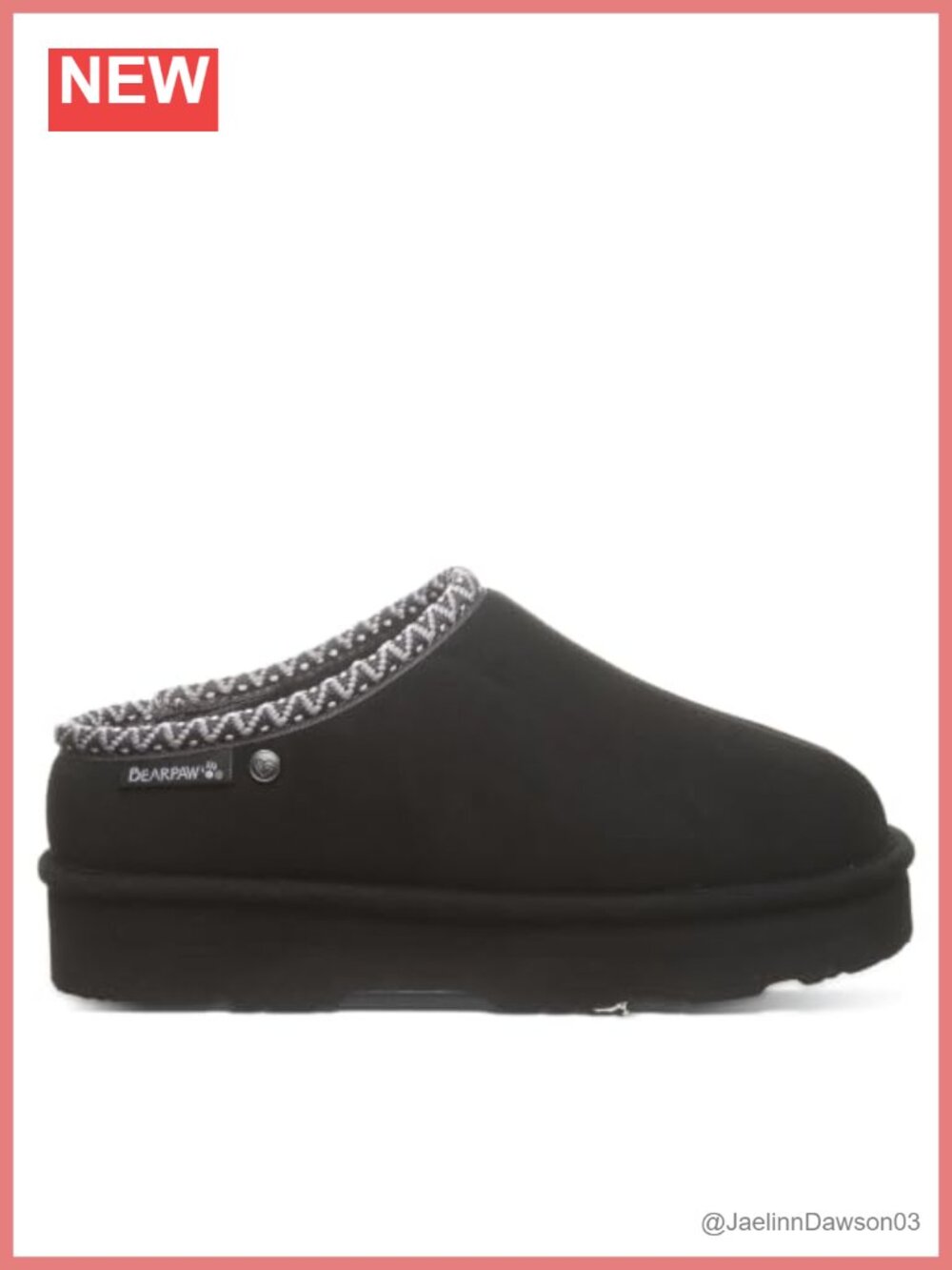 Women's Vegan Slippers with Faux Fur Lining & Blown Rubber Outsole